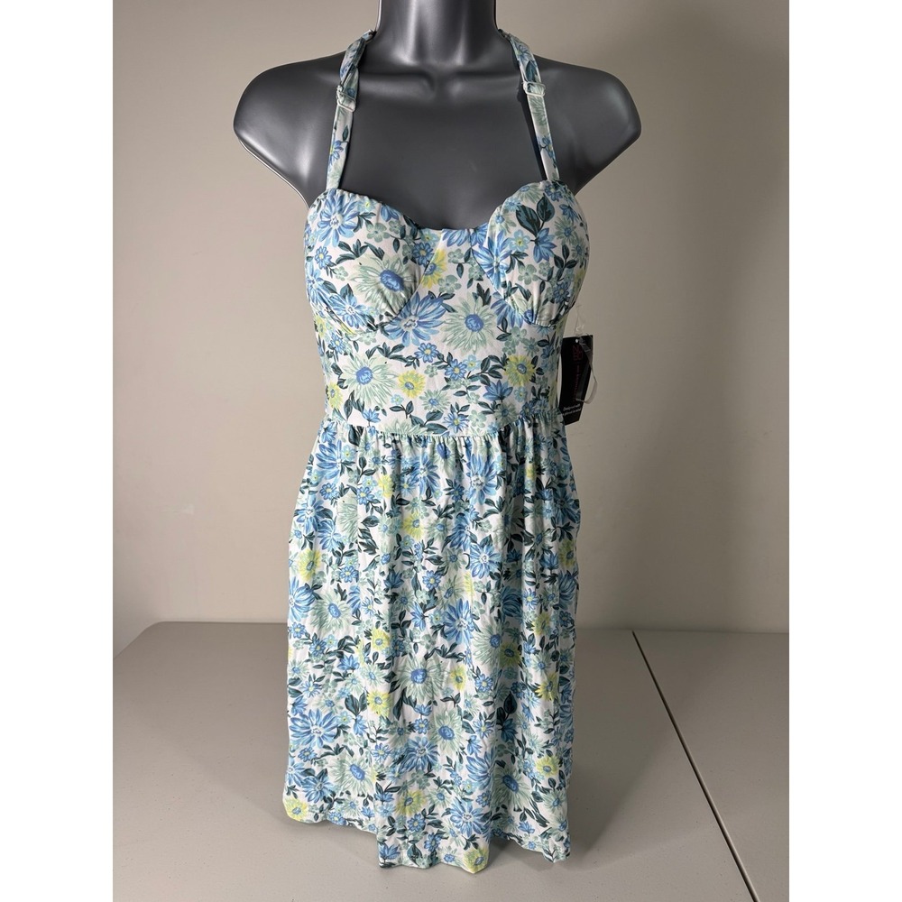 No Boundaries Floral Corset Mini Dress XS